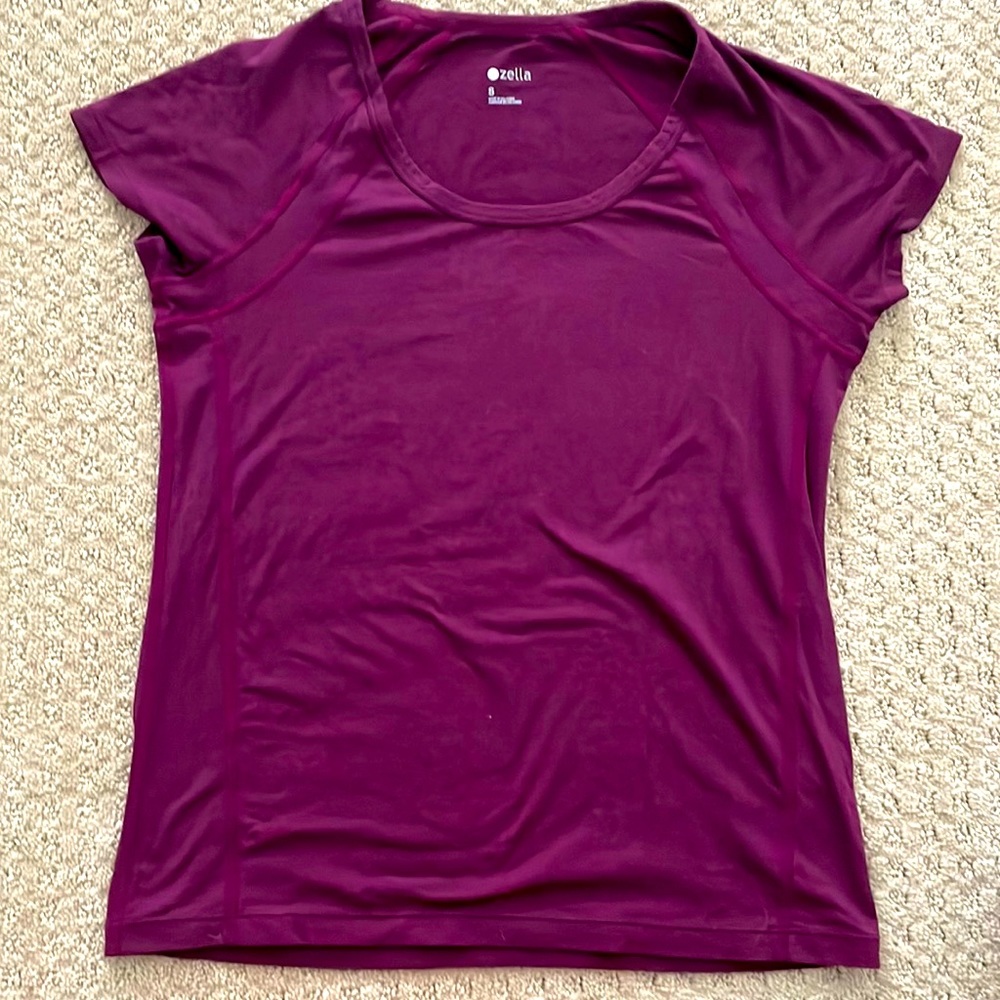 Wine colored Zella workout top